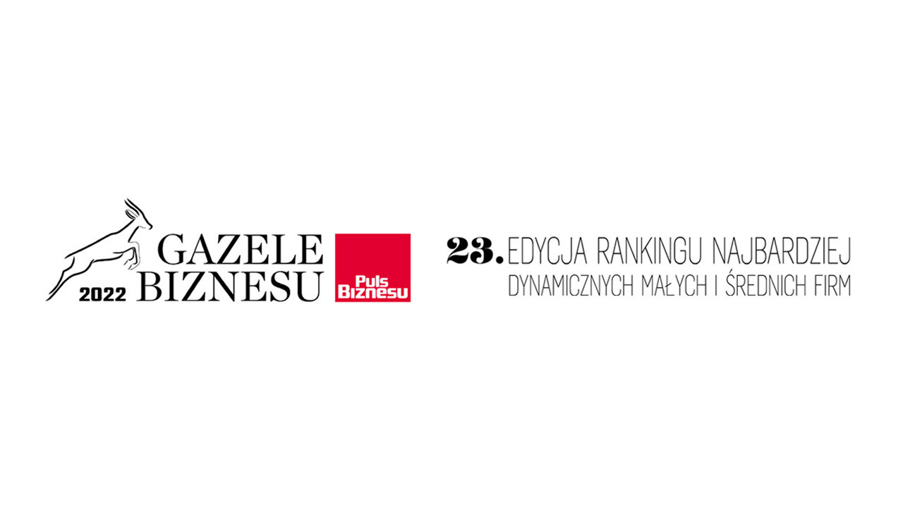 Logo Gazele Biznesu 2022 ranking małych i średnich firm