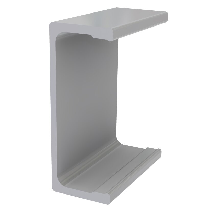 profil aluminiowy C110 mm do ramy pojazdu dostawczego