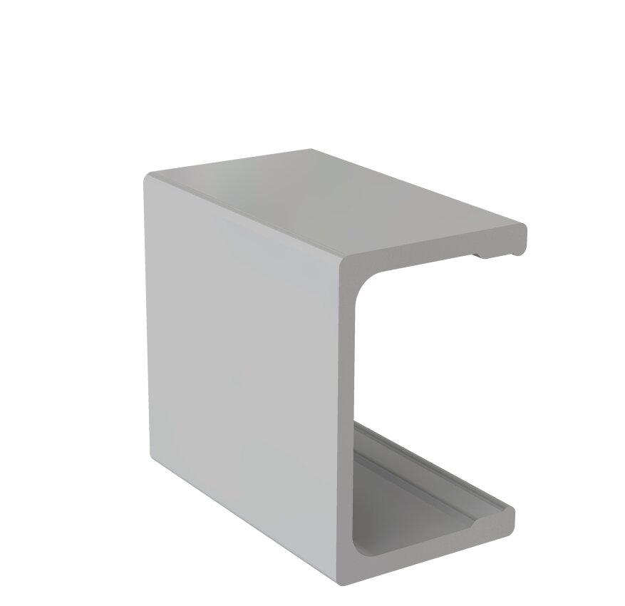 profil aluminiowy pomocniczy ramy C110 mm do zabudów pojazdów