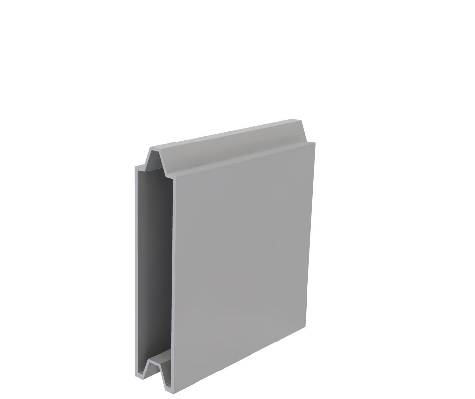 Profil aluminiowy CS100 Z6 do montażu nadwozi samochodów dostawczych