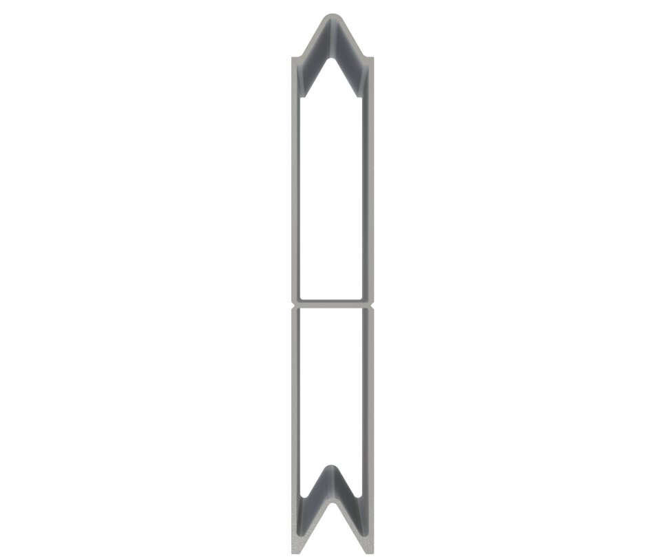 profil aluminiowy CS150 element konstrukcyjny nadwozia samochodu dostawczego