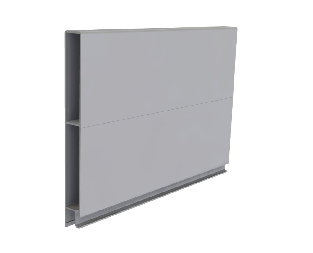 Profil burtowy dolny 200 mm aluminium anodowane pod uszczelkę