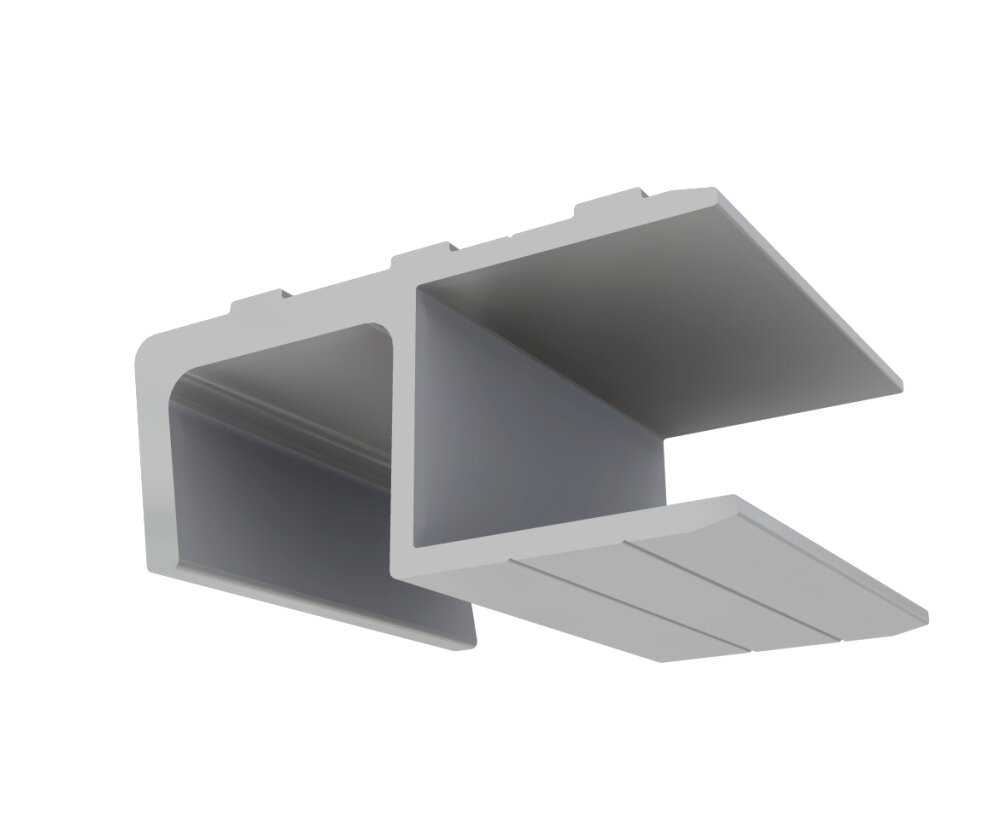 profil zaczepu najazdu metalowy element konstrukcyjny 30 mm