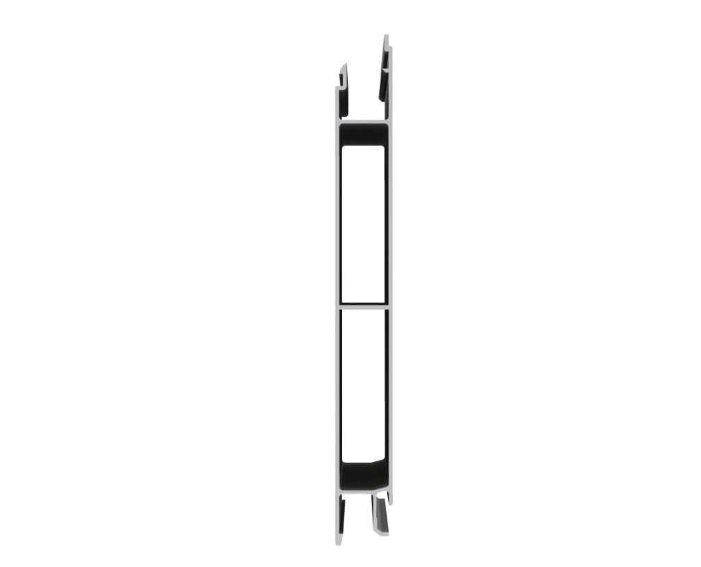 Profil burtowy dolny aluminiowy 200 mm pod uszczelkę