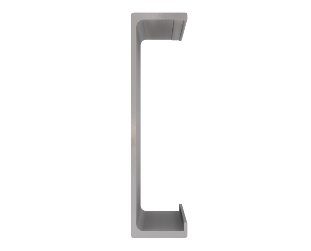 Profil aluminiowy pomocniczy ramy C260 mm podłużnica
