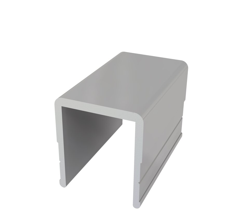 profil zamykający h aluminium anodowane element montażowy pojazdów