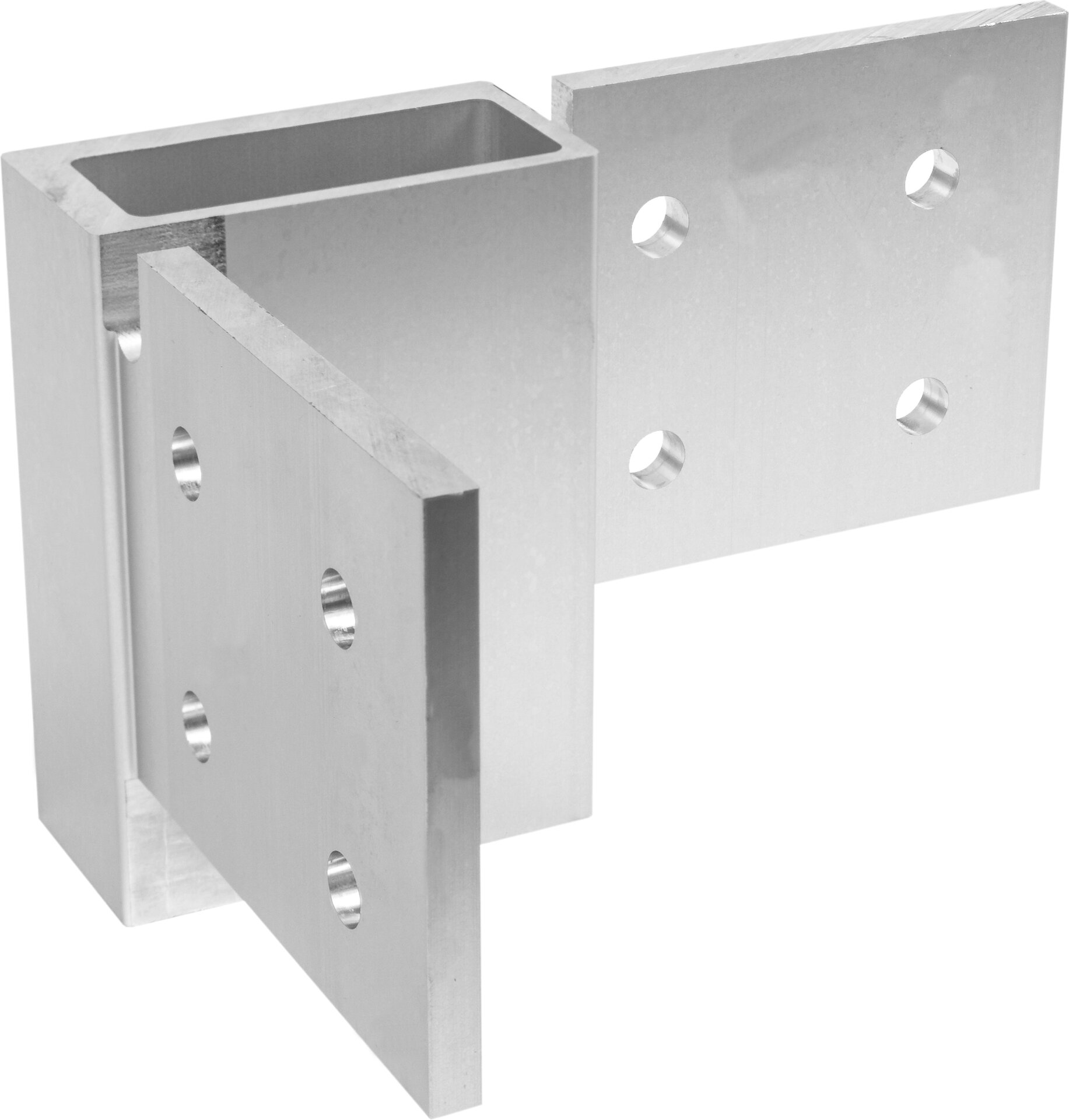 naroże aluminiowe z otworami pod słupki wypinane TL