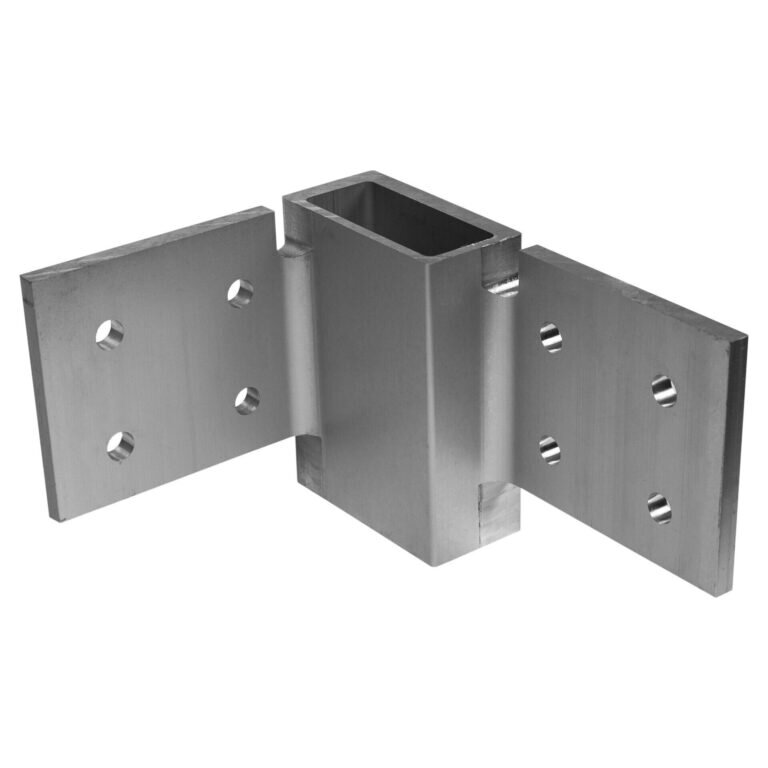 Naroże aluminiowe 70 z otworami centralnymi do montażu