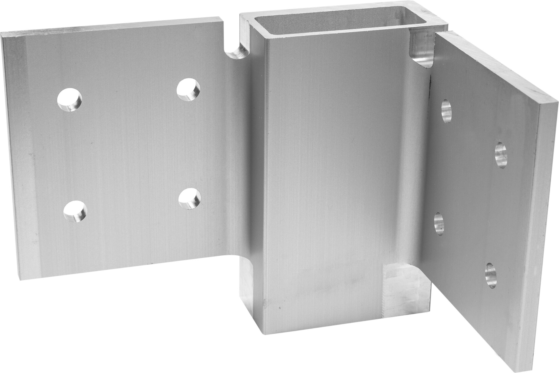 naroże aluminiowe 90 stopni pod słupki wypinane mocowanie