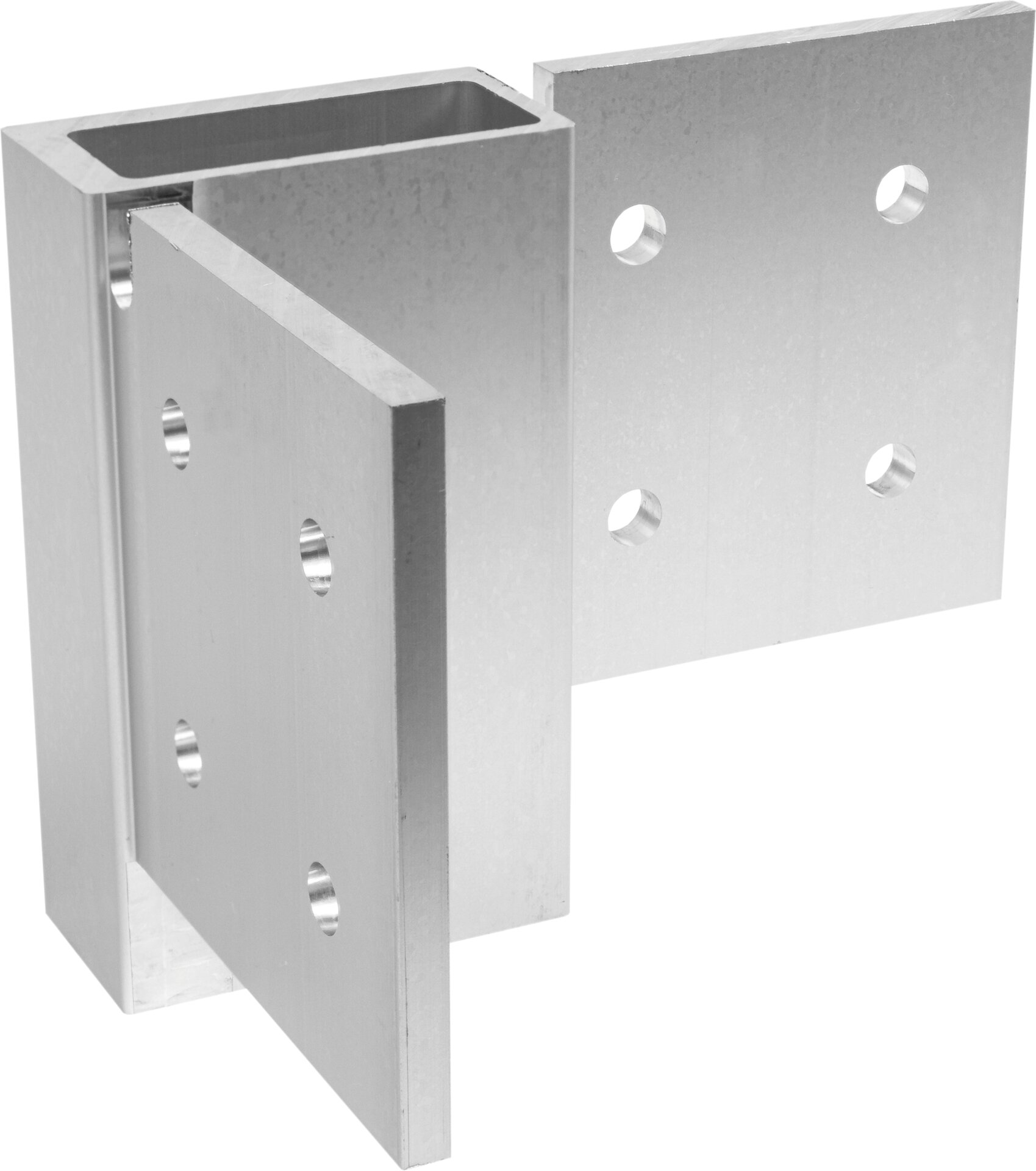 naroże aluminiowe 90 stopni z otworami montażowymi
