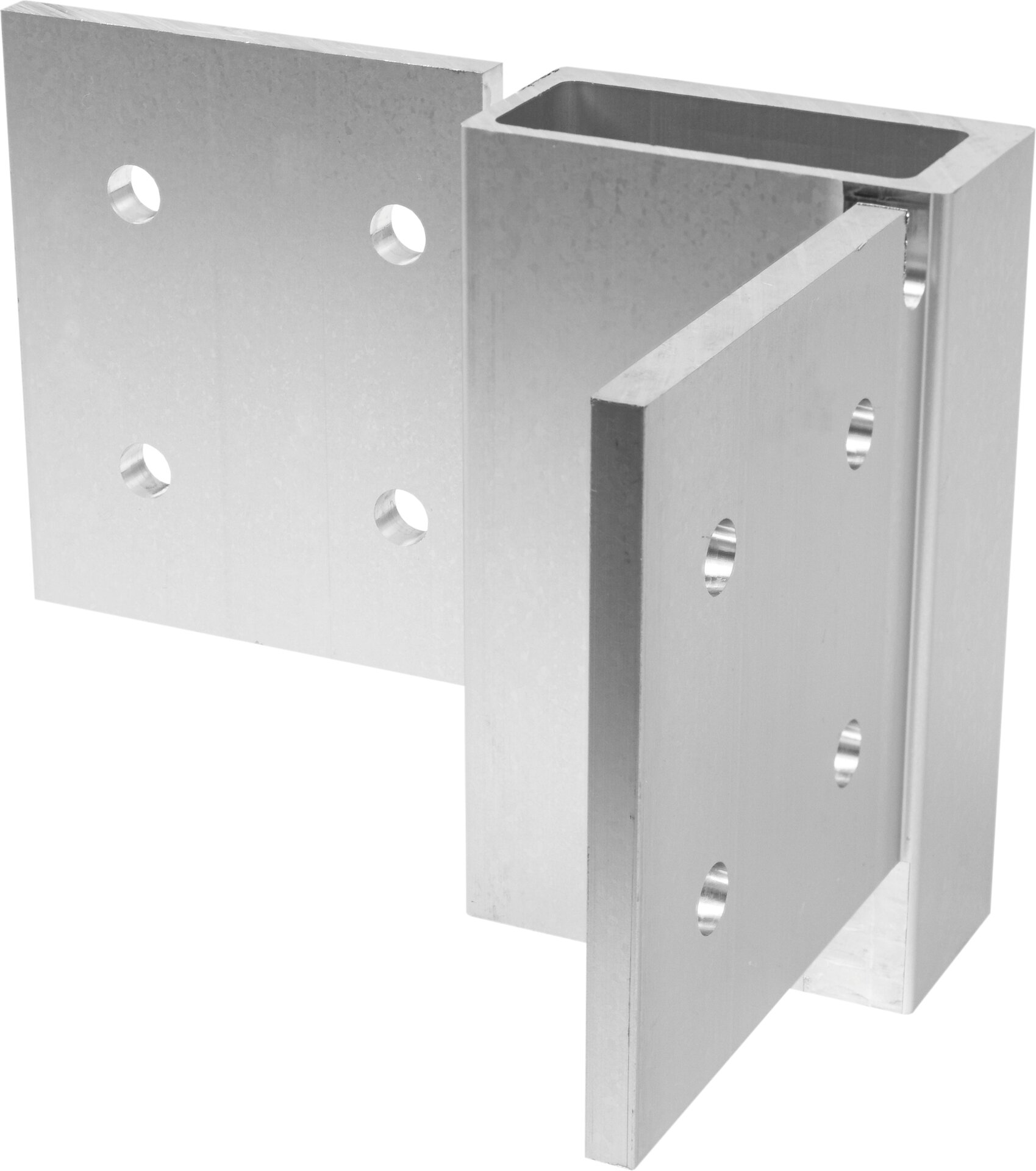 naroże aluminiowe 90 stopni z otworami montażowymi