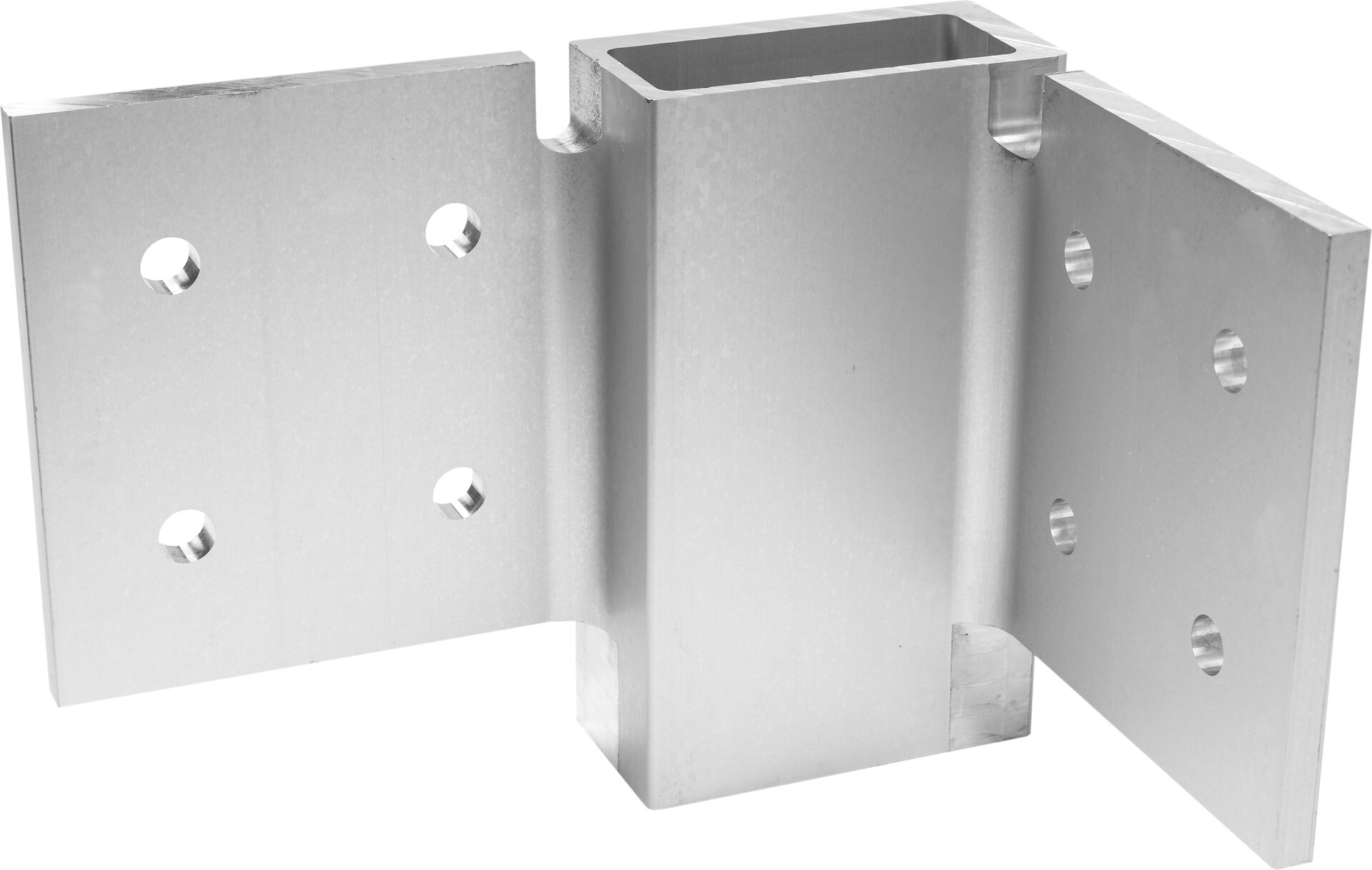 naroże aluminiowe 90 stopni z otworami montażowymi