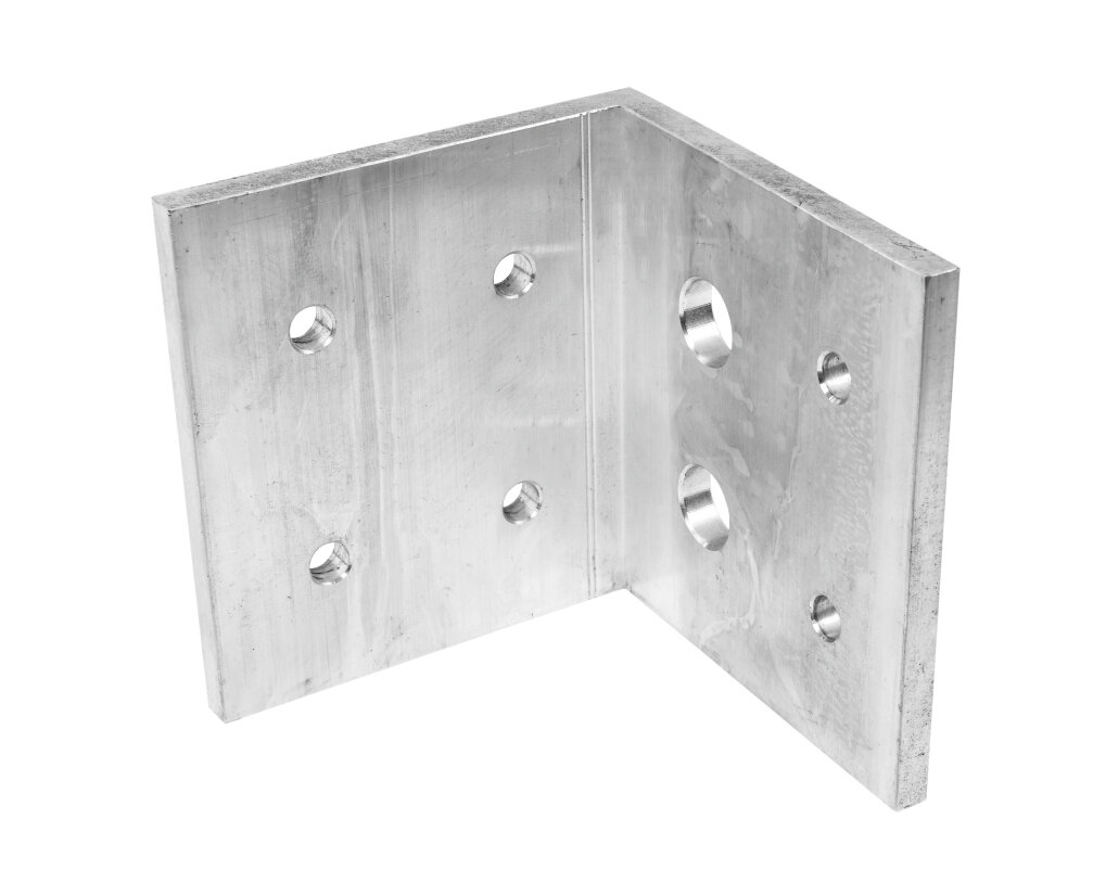Narożnik aluminiowy 90 stopni mocowanie ramy pojazdu dostawczego