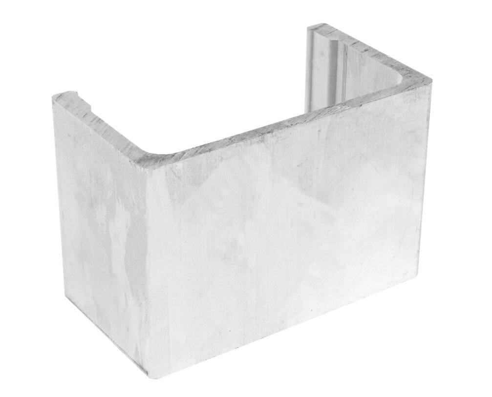 Naroże aluminiowe ramy 90 stopni środkowe bez otworów