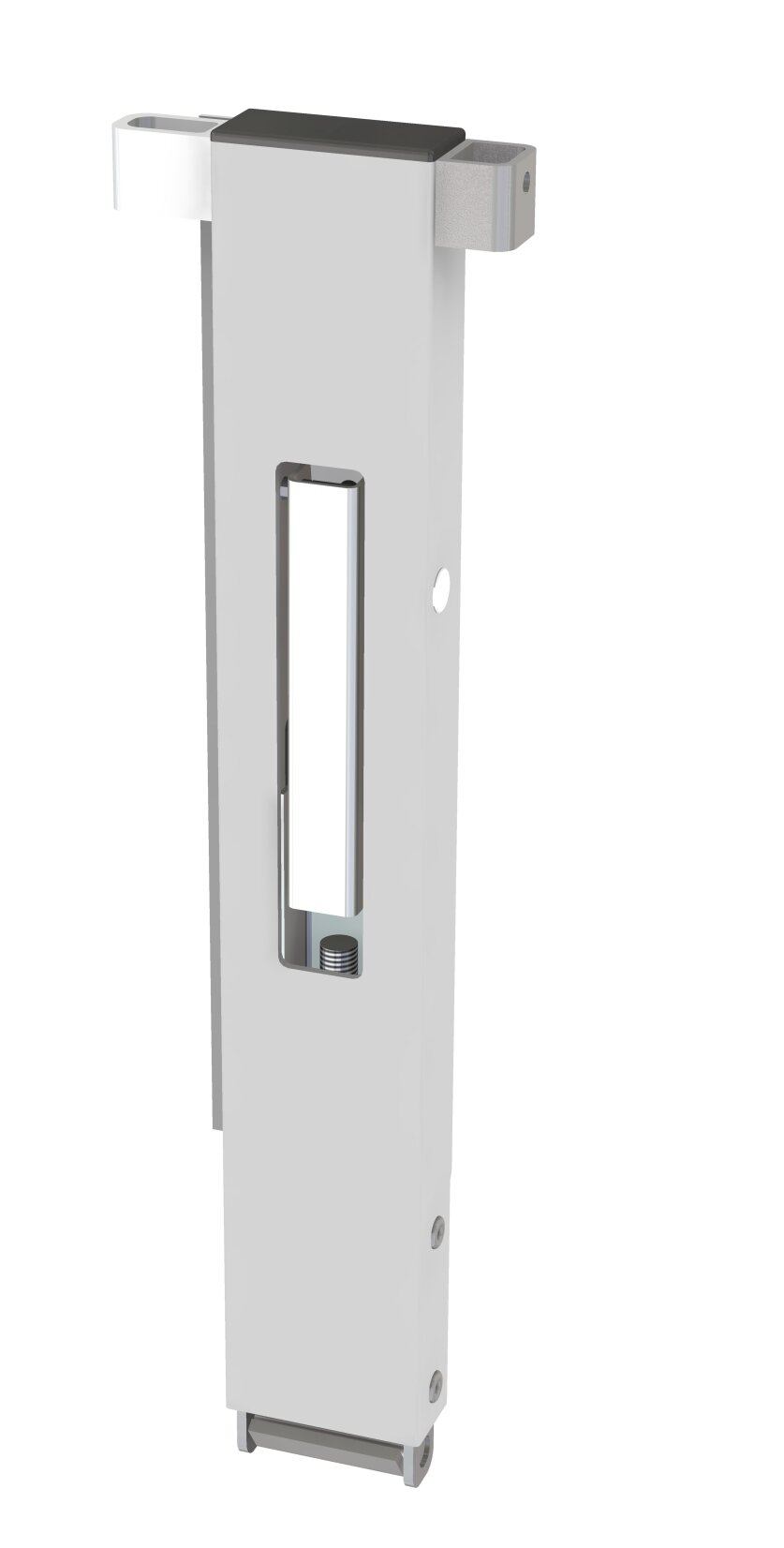 słupek aluminiowy wypinany tylny lewy do zabudowy samochodowej
