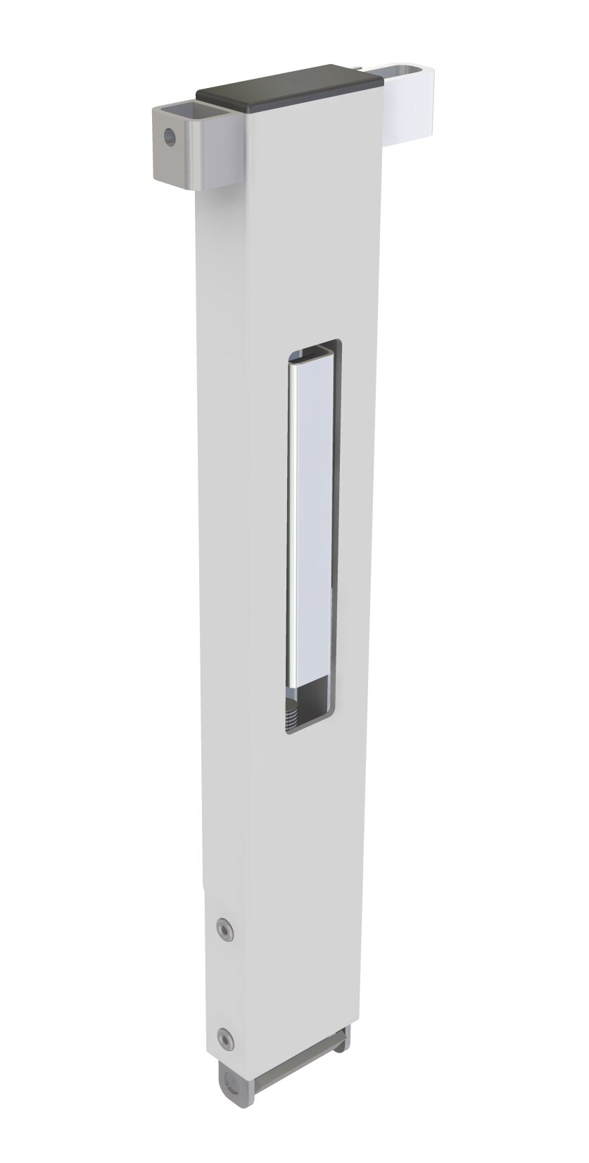 słupek wypinany aluminiowy do zabudowy samochodowej