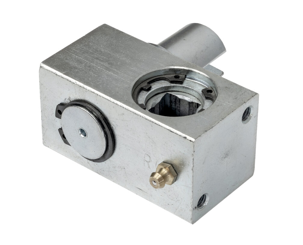 Napinacz kostkowy plandeki prawy fi 34 metalowy element