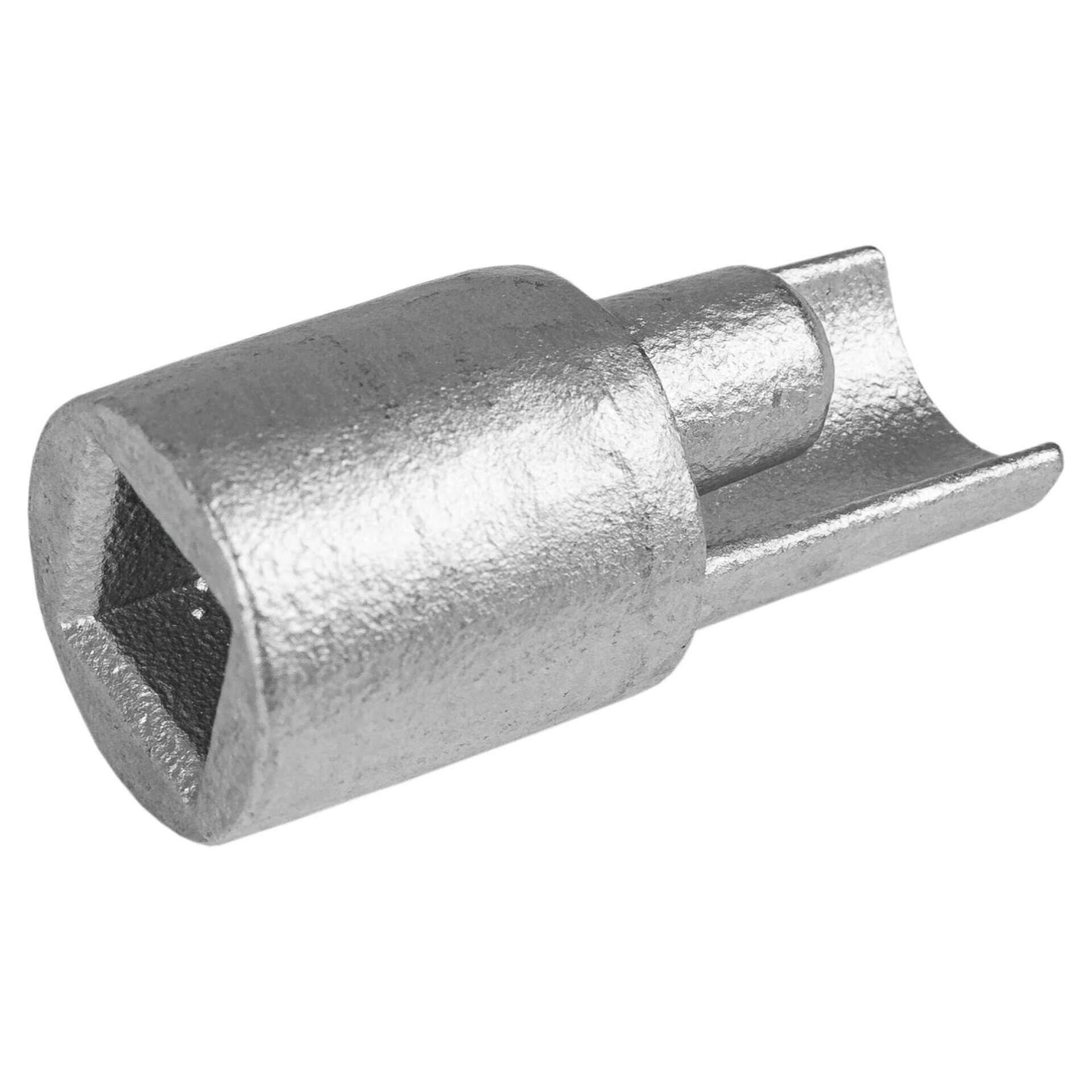 Końcówka dolna metalowa do rury fi 27 element montażowy