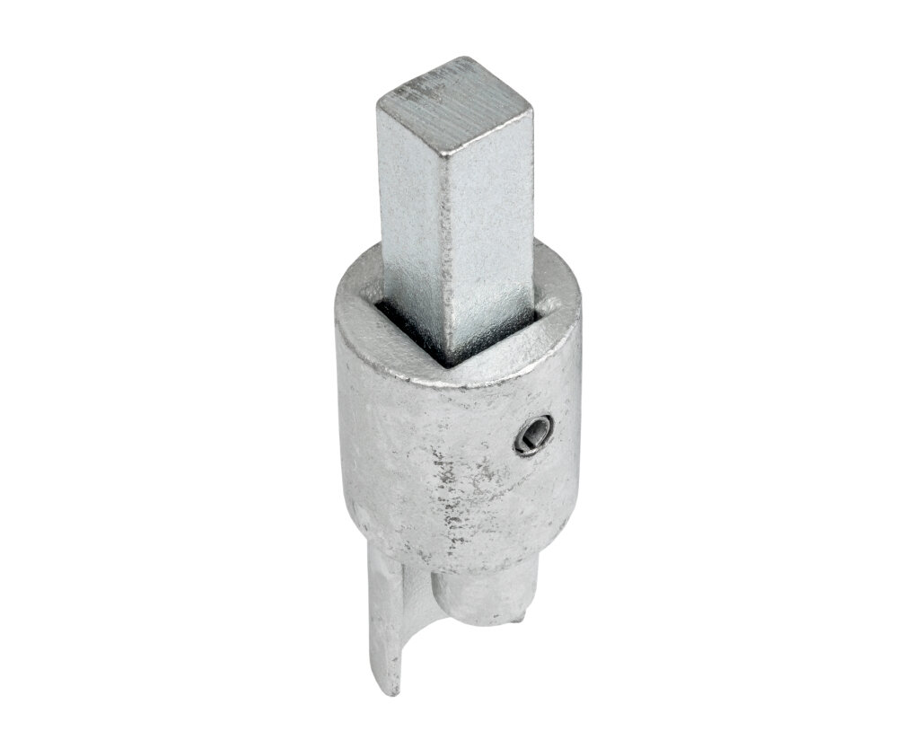 Adapter napinacza rurki fi 27 metalowy część montażowa