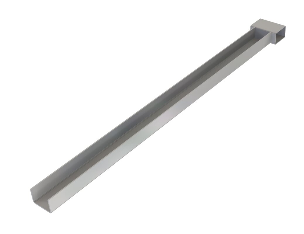 uchwyt statywu regulowany 600 mm profil 80x35 metalowy element