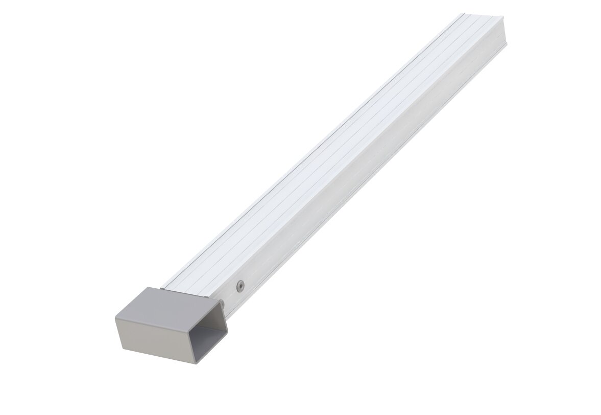 uchwyt statywu regulowany profil 80x35 długość 600 mm