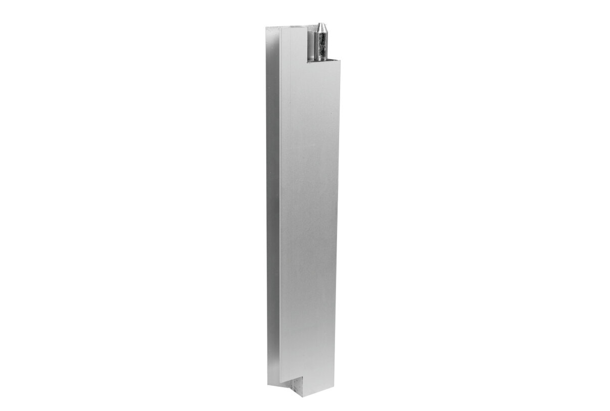 Zamknięcie pionowe 400 lewe inox bez lema rączka