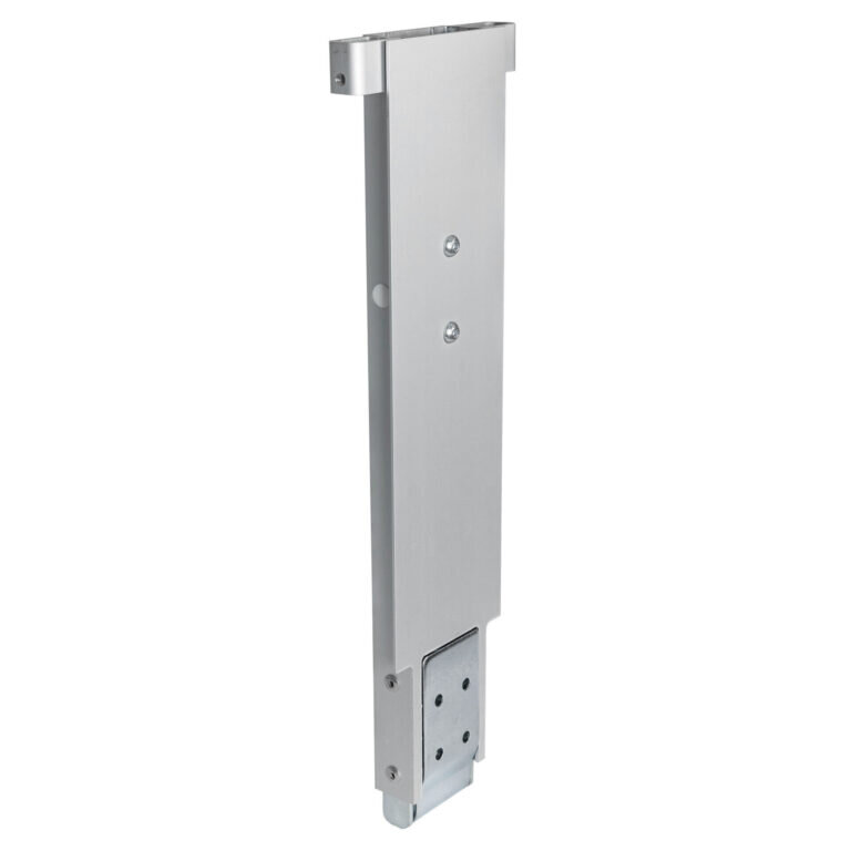Słupek aluminiowy wypinany z kieszenią środkowy 400 mm