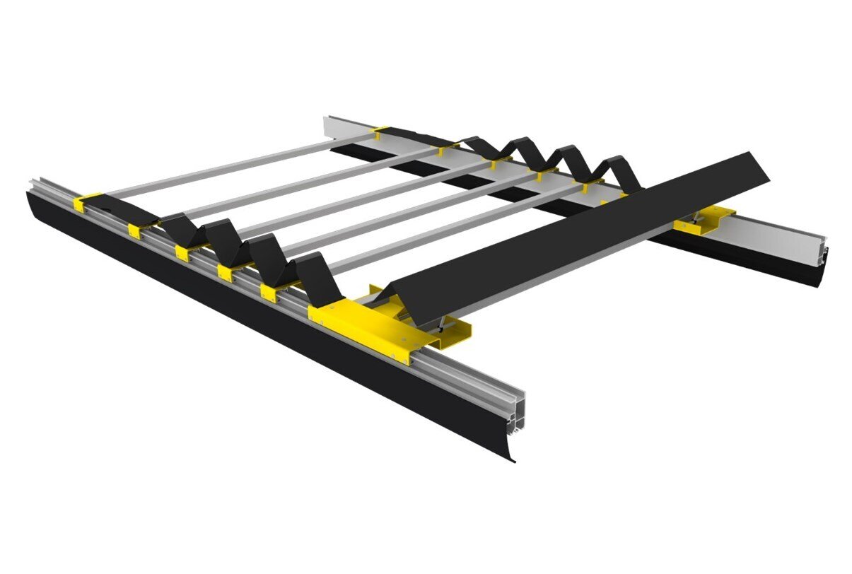 Profil dachu Slimliner element konstrukcyjny plandeki pojazdu dostawczego