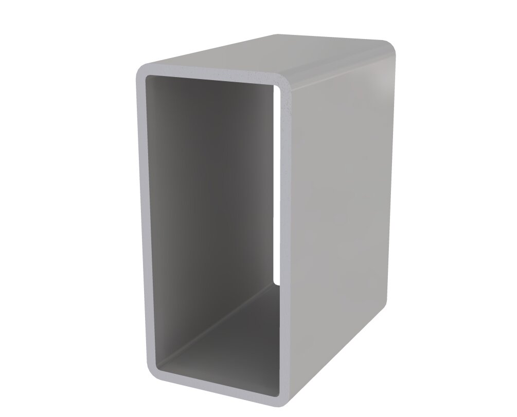 Profile aluminiowe prostokątne 60x30x2 milimetry jekl