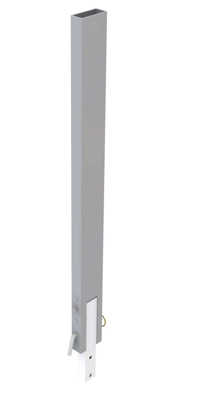 statyw słupka środkowego regulowany metalowy 1900 mm