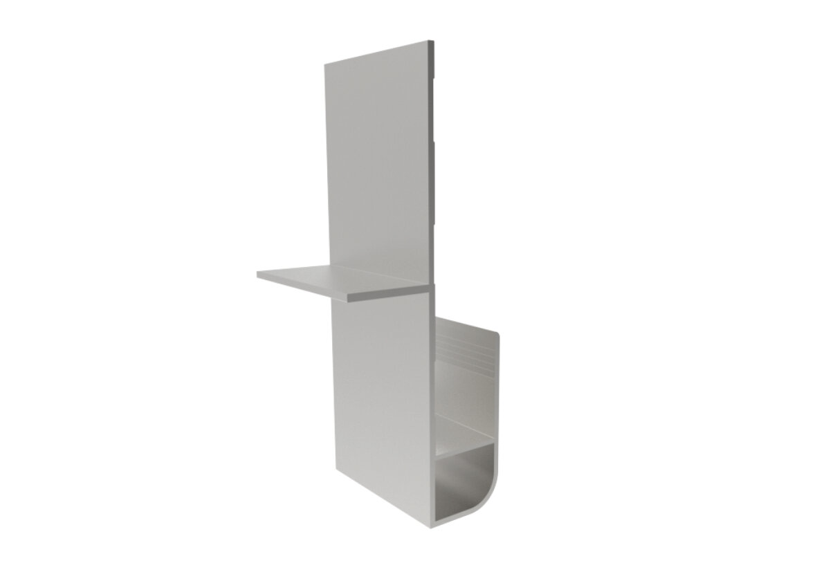 Profil obwodowy kontenera metalowy 30 mm element montażowy