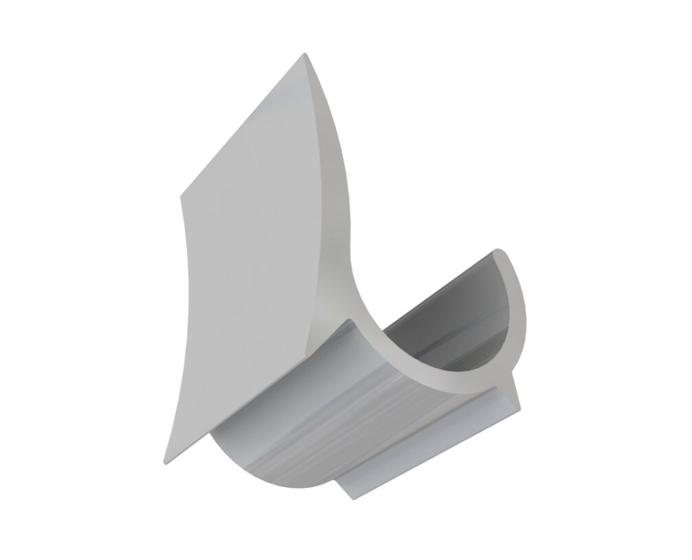 Profil okapu drzwi bocznych element kontenerowy 30 mm