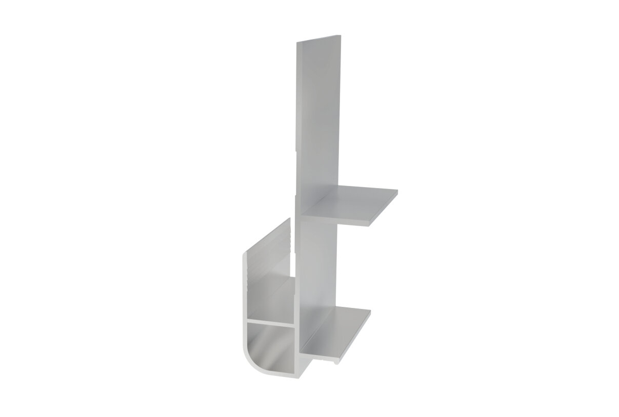 profil obwodowy kontenera aluminium przekrój 25x25 mm element
