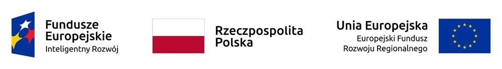 Logotypy Fundusze Europejskie Polska Unia Europejska flaga i tekst